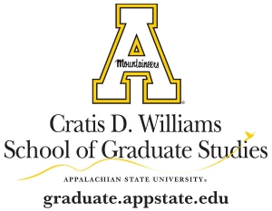 Titlemark and block A representing the Cratis D. Williams School of Gradate Studies.