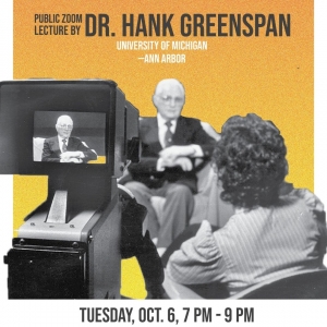 Public Zoom Lecture by Dr. Hank Greenspan